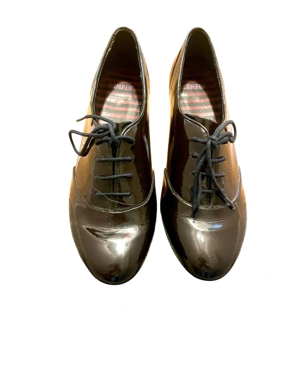 Camper patent leather pumps